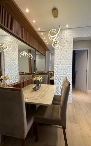 Apartamento à venda com 65m², 2 quartos e 2 vagasSala