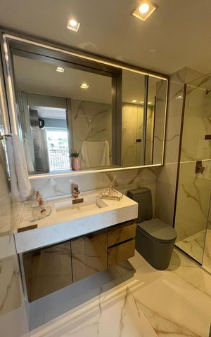 Apartamento à venda com 234m², 4 quartos e 3 vagas Apartamento à venda com 234m², 4 quartos e 3 vagasBanheiro
