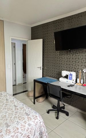 Apartamento à venda com 220m², 3 quartos e 2 vagas Apartamento à venda com 220m², 3 quartos e 2 vagasQuarto 1