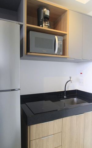 Studio à venda com 28m², 1 quarto e sem vagaStudio