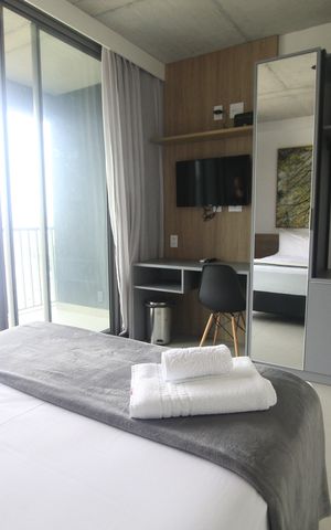 Studio à venda com 28m², 1 quarto e sem vagaStudio