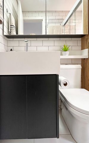 Apartamento à venda com 153m², 4 quartos e 2 vagas Apartamento à venda com 153m², 4 quartos e 2 vagasBanheiro da Suíte