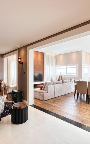Apartamento à venda com 153m², 4 quartos e 2 vagas Apartamento à venda com 153m², 4 quartos e 2 vagasSala de estar