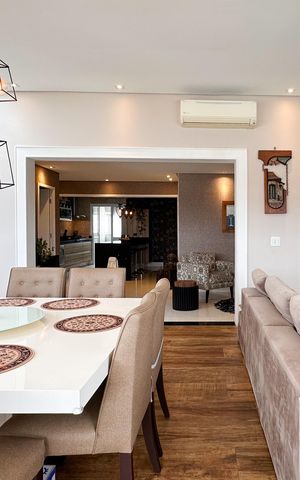 Apartamento à venda com 153m², 4 quartos e 2 vagas Apartamento à venda com 153m², 4 quartos e 2 vagasSala