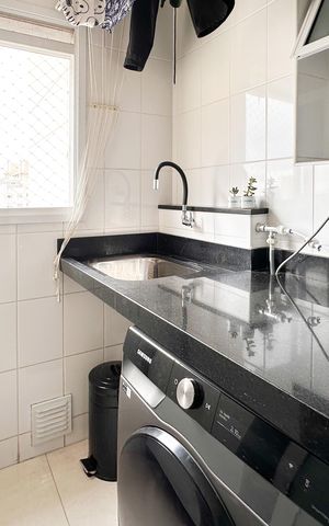 Apartamento à venda com 153m², 4 quartos e 2 vagas Apartamento à venda com 153m², 4 quartos e 2 vagasÁrea de Serviço