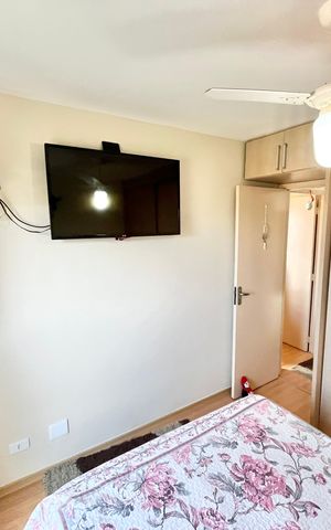 Apartamento à venda com 78m², 2 quartos e 1 vagaQuarto 2
