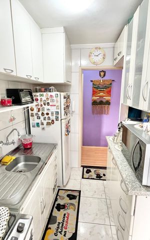 Apartamento à venda com 78m², 2 quartos e 1 vagaCozinha