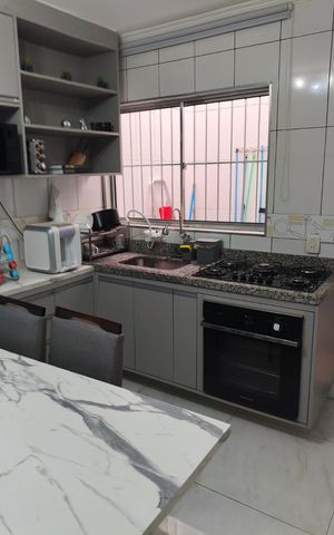 Casa para alugar com 150m², 2 quartos e 2 vagasCozinha