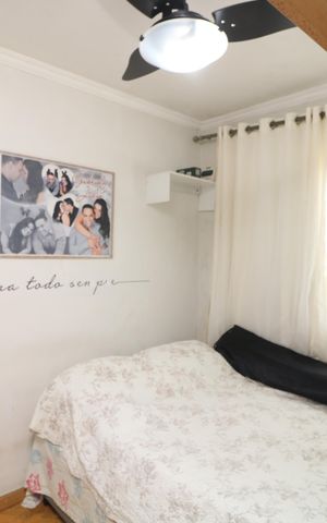 Apartamento à venda com 43m², 2 quartos e 1 vagaQuarto