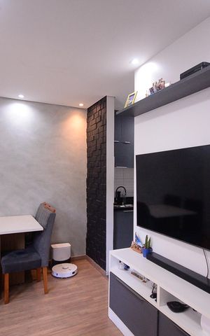 Apartamento à venda com 44m², 2 quartos e sem vaga Apartamento à venda com 44m², 2 quartos e sem vagaSala