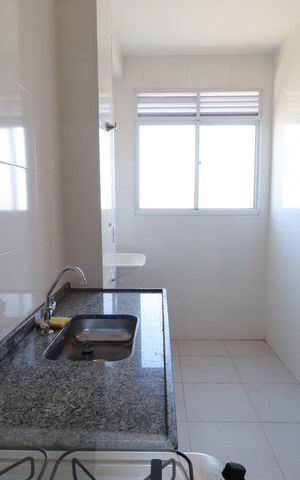 Apartamento para alugar com 44m², 2 quartos e 1 vagaCozinha 