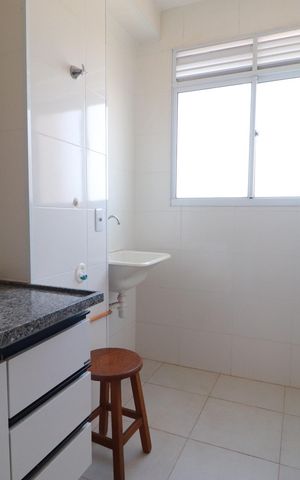 Apartamento para alugar com 44m², 2 quartos e 1 vagaCozinha 