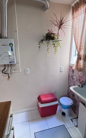 Apartamento para alugar com 43m², 2 quartos e 1 vaga Apartamento para alugar com 43m², 2 quartos e 1 vagaÁrea de Serviço