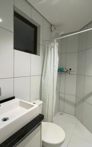 Apartamento à venda com 60m², 3 quartos e 1 vaga Apartamento à venda com 60m², 3 quartos e 1 vagaBanheiro social