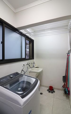 Apartamento à venda com 106m², 3 quartos e 2 vagasCozinha e Área de Serviço