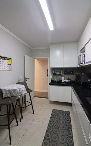 Apartamento à venda com 106m², 3 quartos e 2 vagasCozinha e Área de Serviço