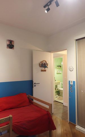 Apartamento à venda com 106m², 3 quartos e 2 vagasQuarto 3