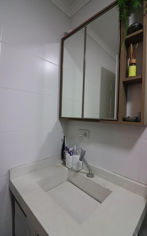 Apartamento à venda com 106m², 3 quartos e 2 vagasQuarto 2 - Suíte Banheiro 