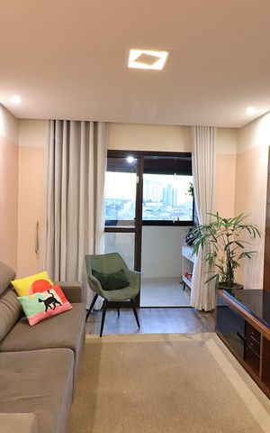 Apartamento à venda com 106m², 3 quartos e 2 vagasSala 