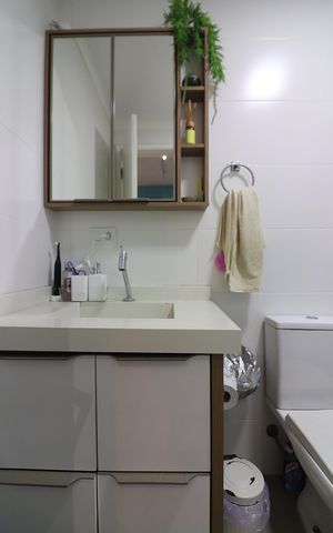 Apartamento à venda com 106m², 3 quartos e 2 vagasQuarto 2 - Suíte Banheiro 