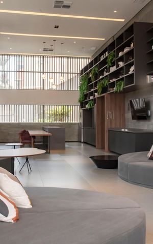 Studio à venda com 22m², 1 quarto e sem vagaÁrea comum - Salão de festas