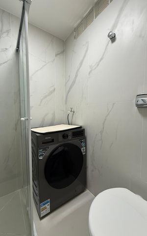 Studio para alugar com 27m², 1 quarto e sem vaga Studio para alugar com 27m², 1 quarto e sem vagaBanheiro social