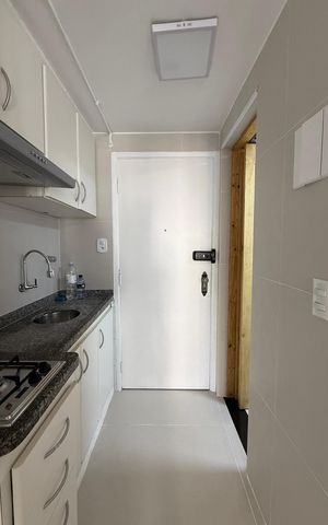 Studio para alugar com 27m², 1 quarto e sem vaga Studio para alugar com 27m², 1 quarto e sem vagaCozinha
