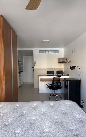 Studio para alugar com 27m², 1 quarto e sem vaga Studio para alugar com 27m², 1 quarto e sem vagaStudio