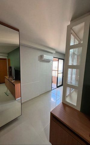 Studio para alugar com 52m², 1 quarto e 1 vaga Studio para alugar com 52m², 1 quarto e 1 vagaSala