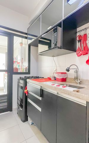 Apartamento à venda com 41m², 1 quarto e 1 vaga Apartamento à venda com 41m², 1 quarto e 1 vagaCozinha