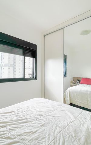 Apartamento à venda com 41m², 1 quarto e 1 vaga Apartamento à venda com 41m², 1 quarto e 1 vagaQuarto