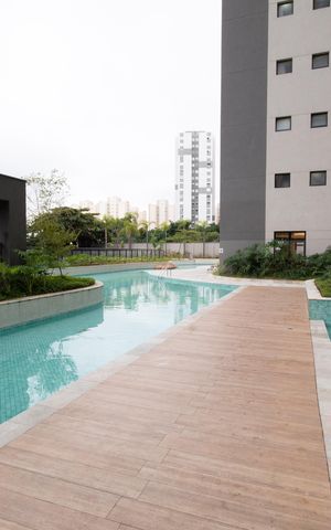 Apartamento à venda com 41m², 1 quarto e 1 vaga Apartamento à venda com 41m², 1 quarto e 1 vagaÁrea comum - Piscina