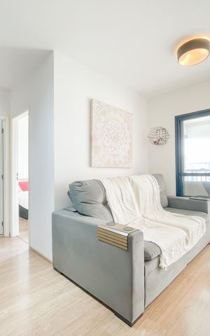 Apartamento à venda com 41m², 1 quarto e 1 vaga Apartamento à venda com 41m², 1 quarto e 1 vagaSala