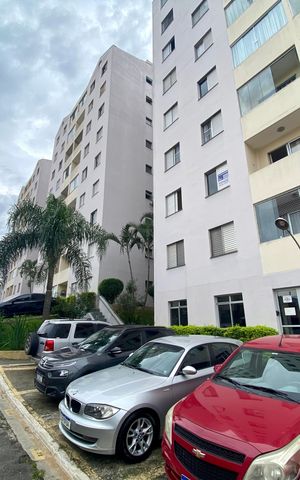 Apartamento à venda com 55m², 2 quartos e 1 vaga Apartamento à venda com 55m², 2 quartos e 1 vagaPlaca instalada na fachada do imovel