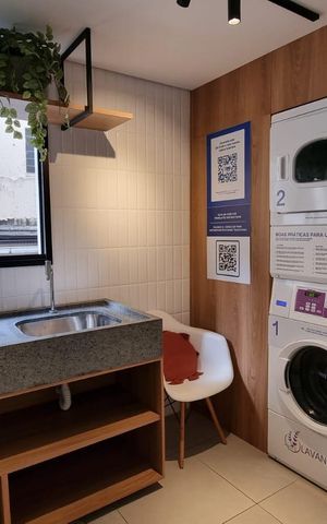 Studio para alugar com 21m², 1 quarto e sem vaga