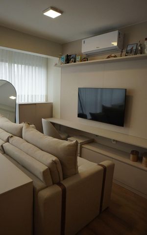 Apartamento à venda com 35m², 1 quarto e 1 vaga Apartamento à venda com 35m², 1 quarto e 1 vagaSala