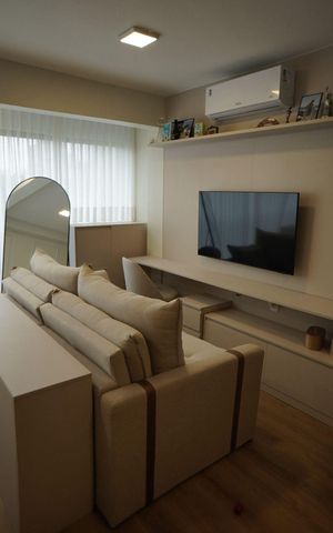 Apartamento à venda com 35m², 1 quarto e 1 vaga Apartamento à venda com 35m², 1 quarto e 1 vagaSala