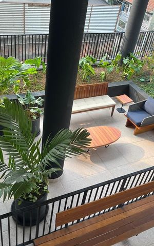 Apartamento à venda com 35m², 1 quarto e 1 vaga Apartamento à venda com 35m², 1 quarto e 1 vagaVaranda