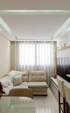 Apartamento à venda com 46m², 2 quartos e 1 vaga Apartamento à venda com 46m², 2 quartos e 1 vagaSala