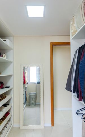 Apartamento à venda com 46m², 2 quartos e 1 vaga Apartamento à venda com 46m², 2 quartos e 1 vagaQuarto - Closet