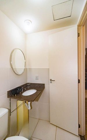 Apartamento para alugar com 65m², 2 quartos e sem vaga Apartamento para alugar com 65m², 2 quartos e sem vagaBanheiro