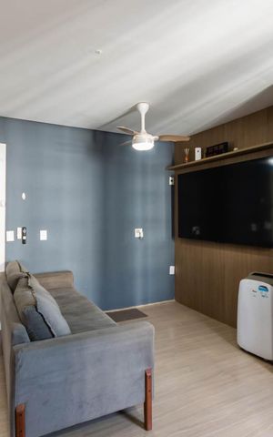 Studio para alugar com 33m², 1 quarto e sem vagaSala