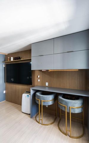 Studio para alugar com 33m², 1 quarto e sem vagaSala