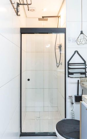 Studio para alugar com 33m², 1 quarto e sem vagaBanheiro