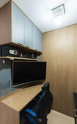 Studio para alugar com 33m², 1 quarto e sem vagaSala