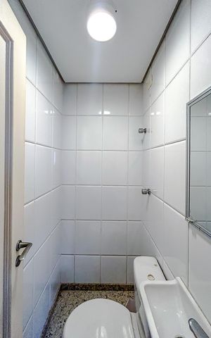 Apartamento para alugar com 127m², 3 quartos e 2 vagasBanheiro de serviço