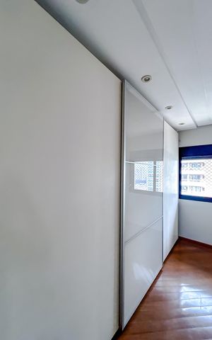 Apartamento para alugar com 127m², 3 quartos e 2 vagasCloset da suíte