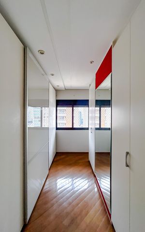 Apartamento para alugar com 127m², 3 quartos e 2 vagasCloset da suíte
