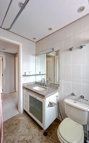 Apartamento para alugar com 127m², 3 quartos e 2 vagasBanheiro
