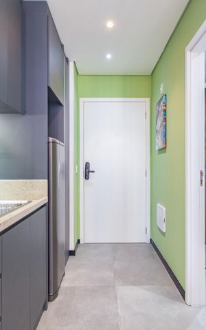 Studio à venda com 26m², 1 quarto e sem vaga Studio à venda com 26m², 1 quarto e sem vagaCozinha